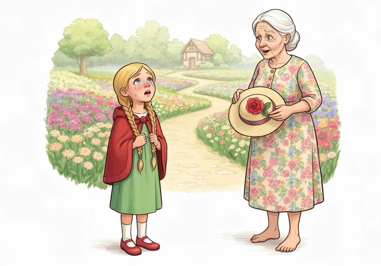 Illustration for: A Rose Remembers Kai