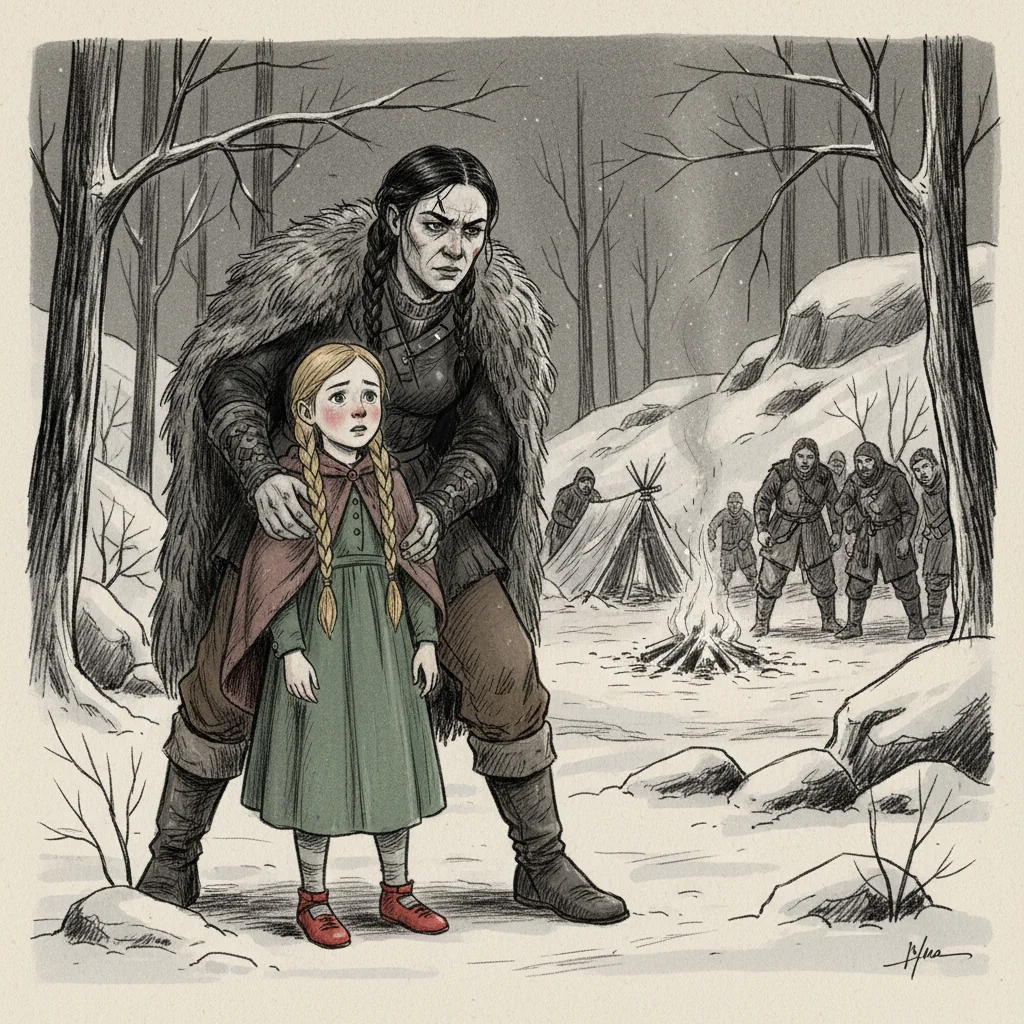 Illustration for: Captured by Robbers