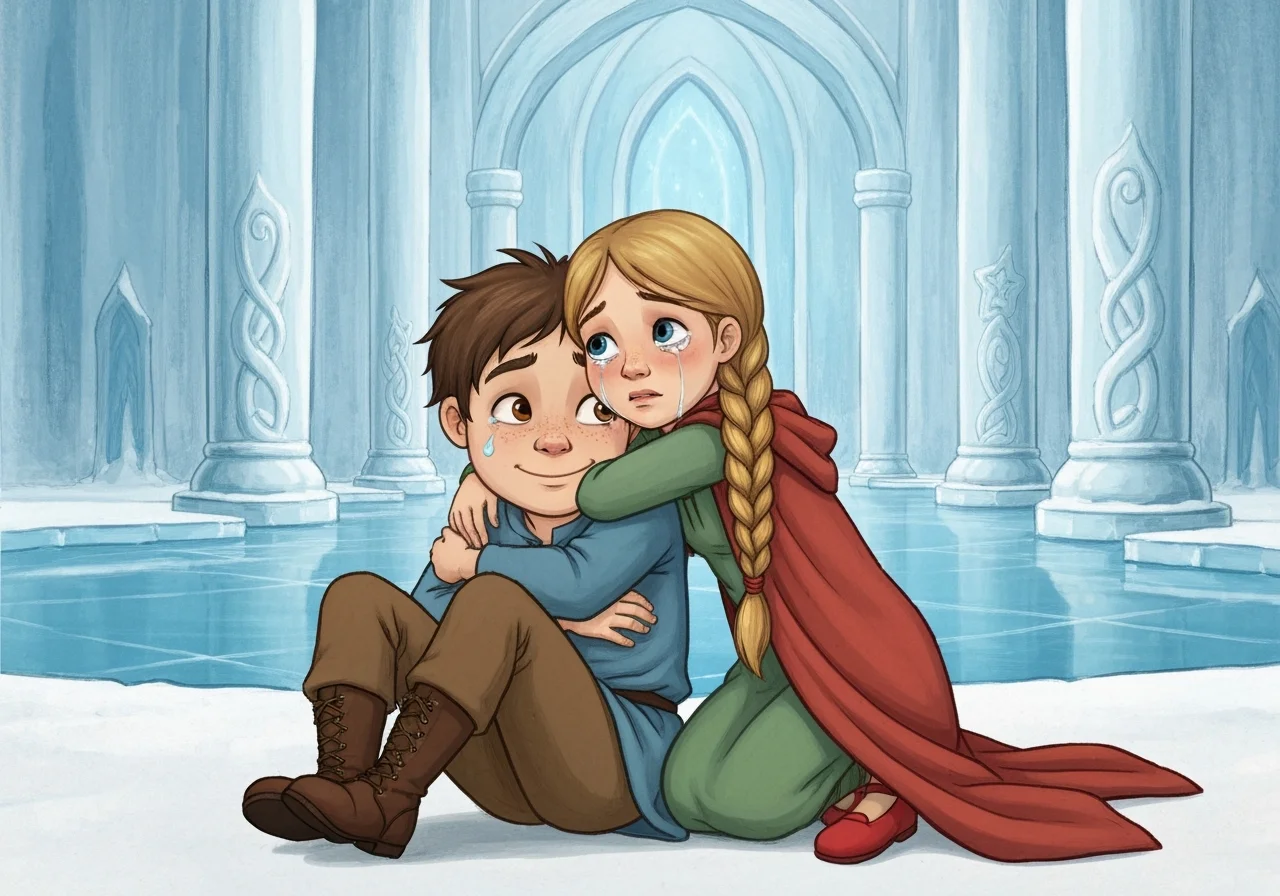 Illustration for: Gerda's Warm Tears