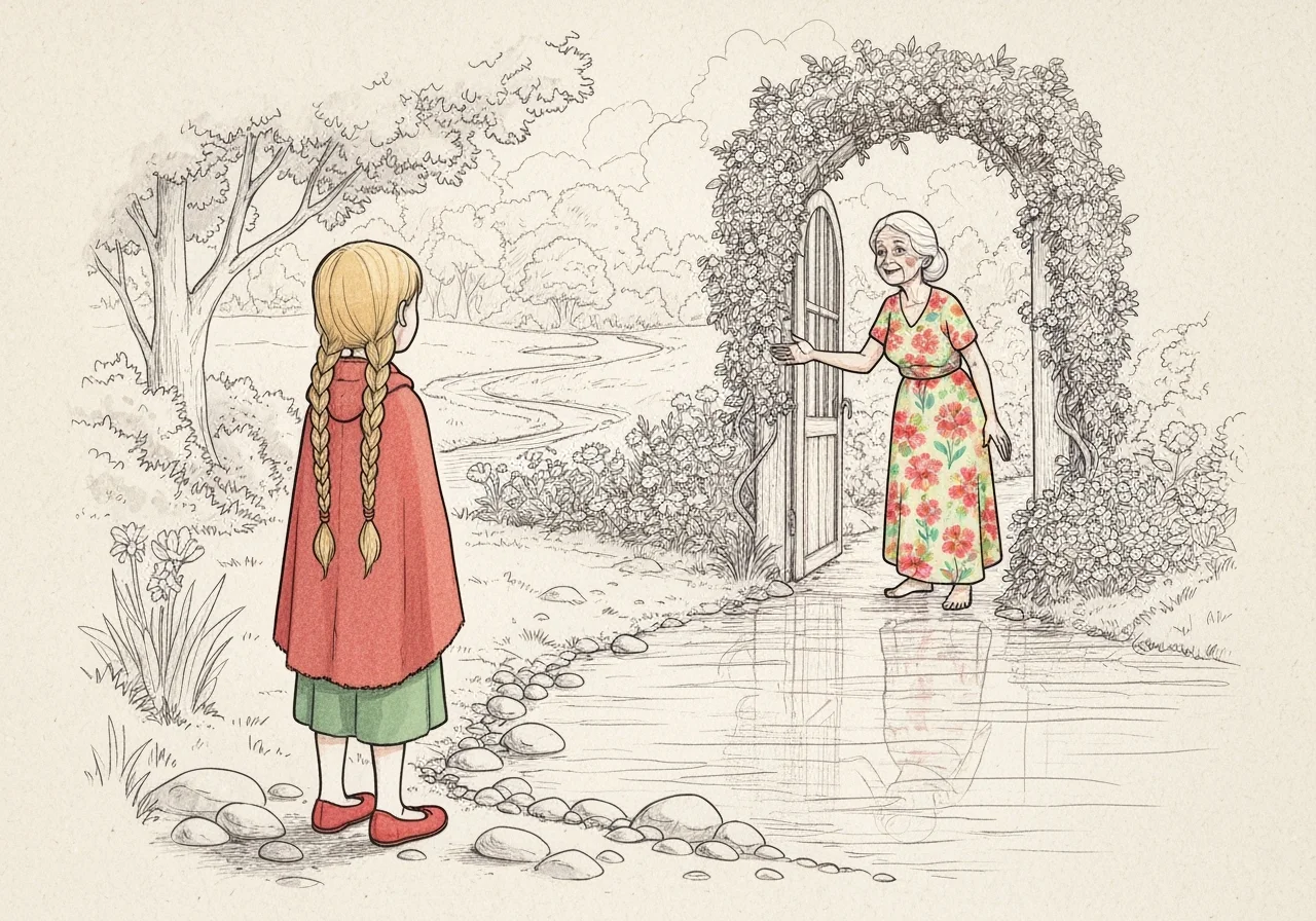 Illustration for: The Summer Garden