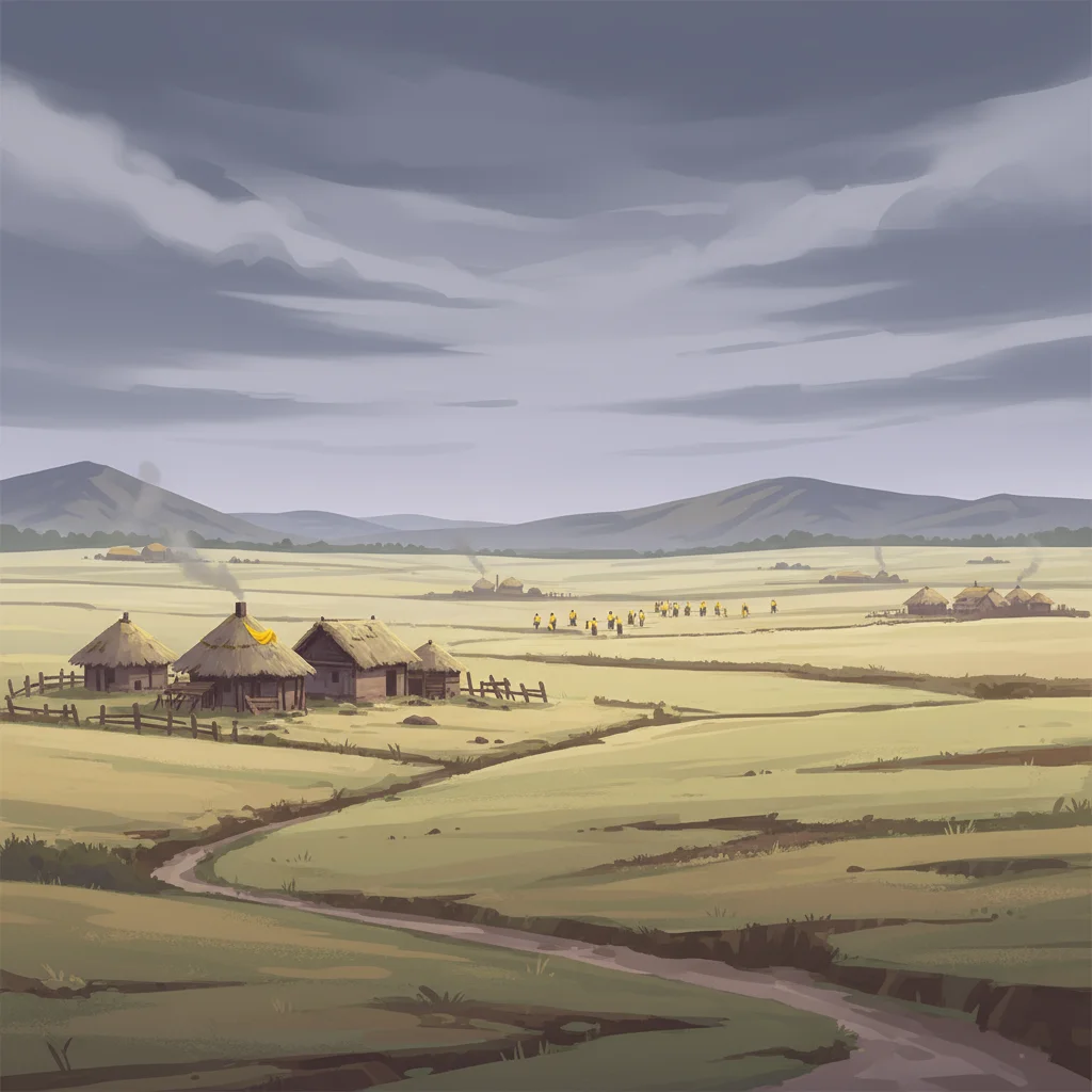 Illustration for: A Land in Turmoil