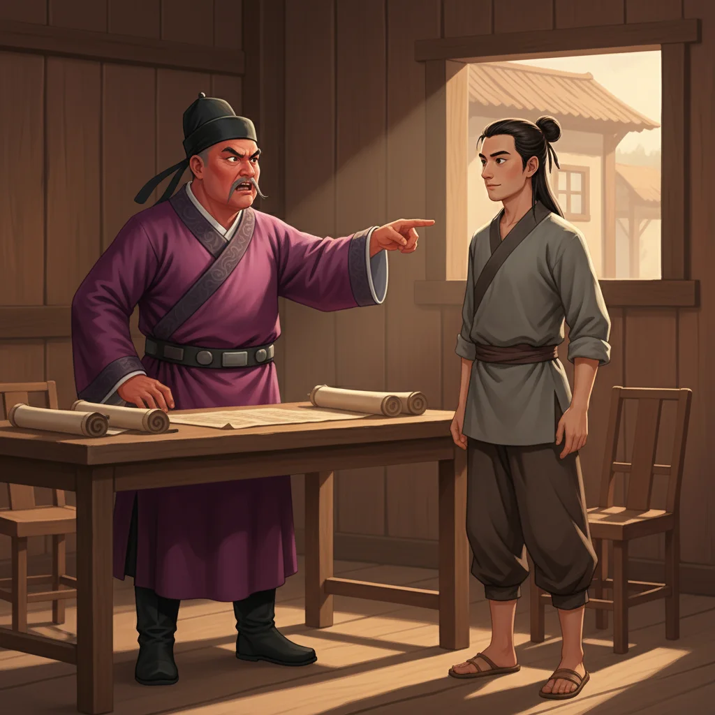 Illustration for: Liu Bei's Refusal