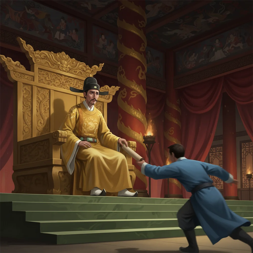 Illustration for: The Emperor's Plea