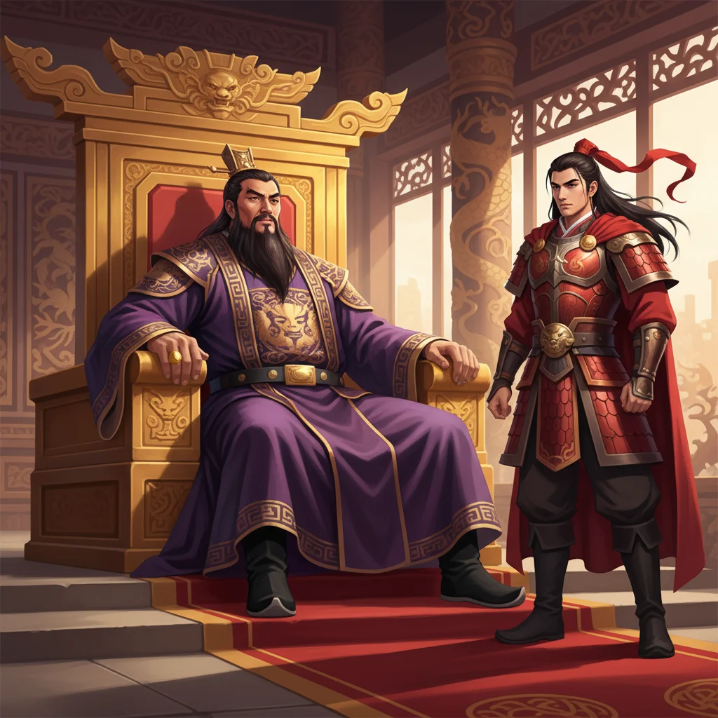 Illustration for: Dong Zhuo's Unchecked Power