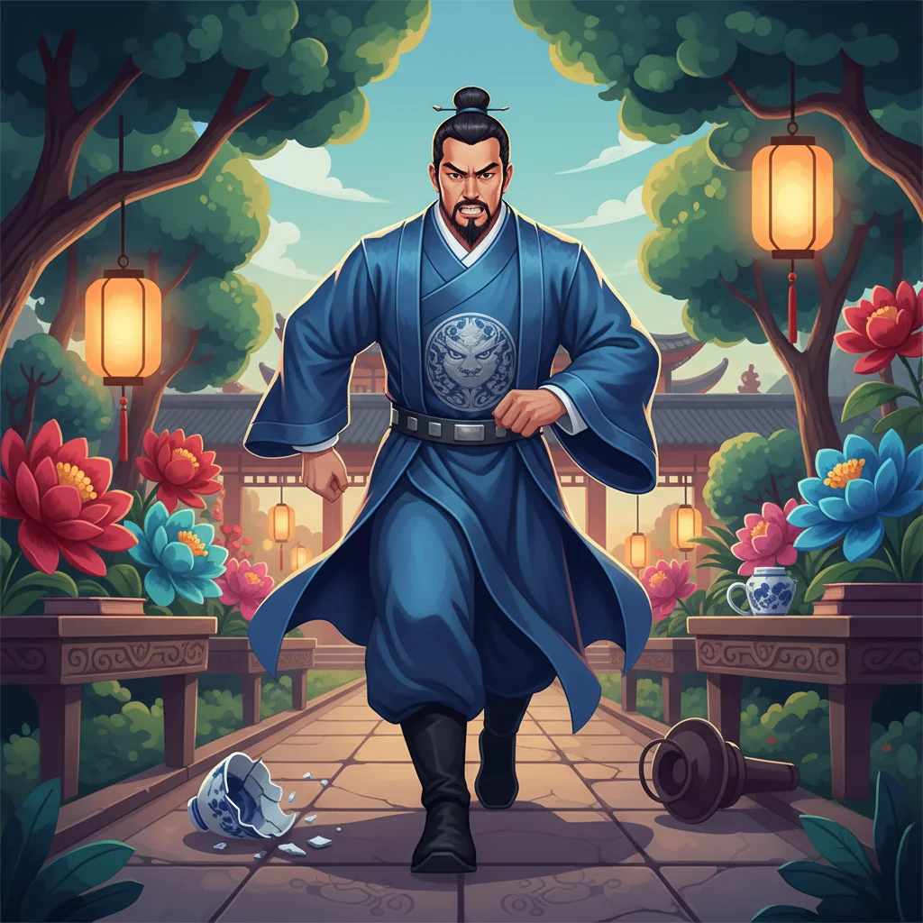 Illustration for: Yuan Shao's Escape