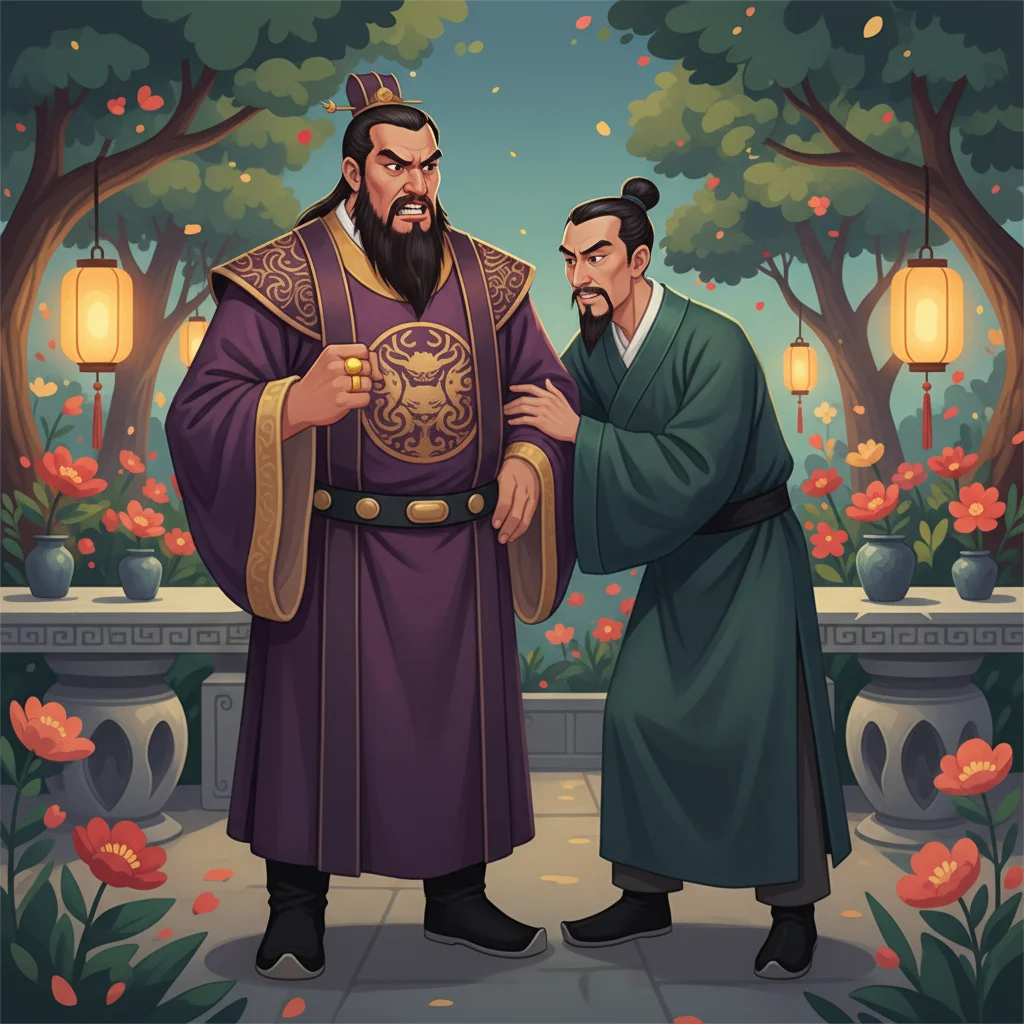 Illustration for: Dong Zhuo's Fury