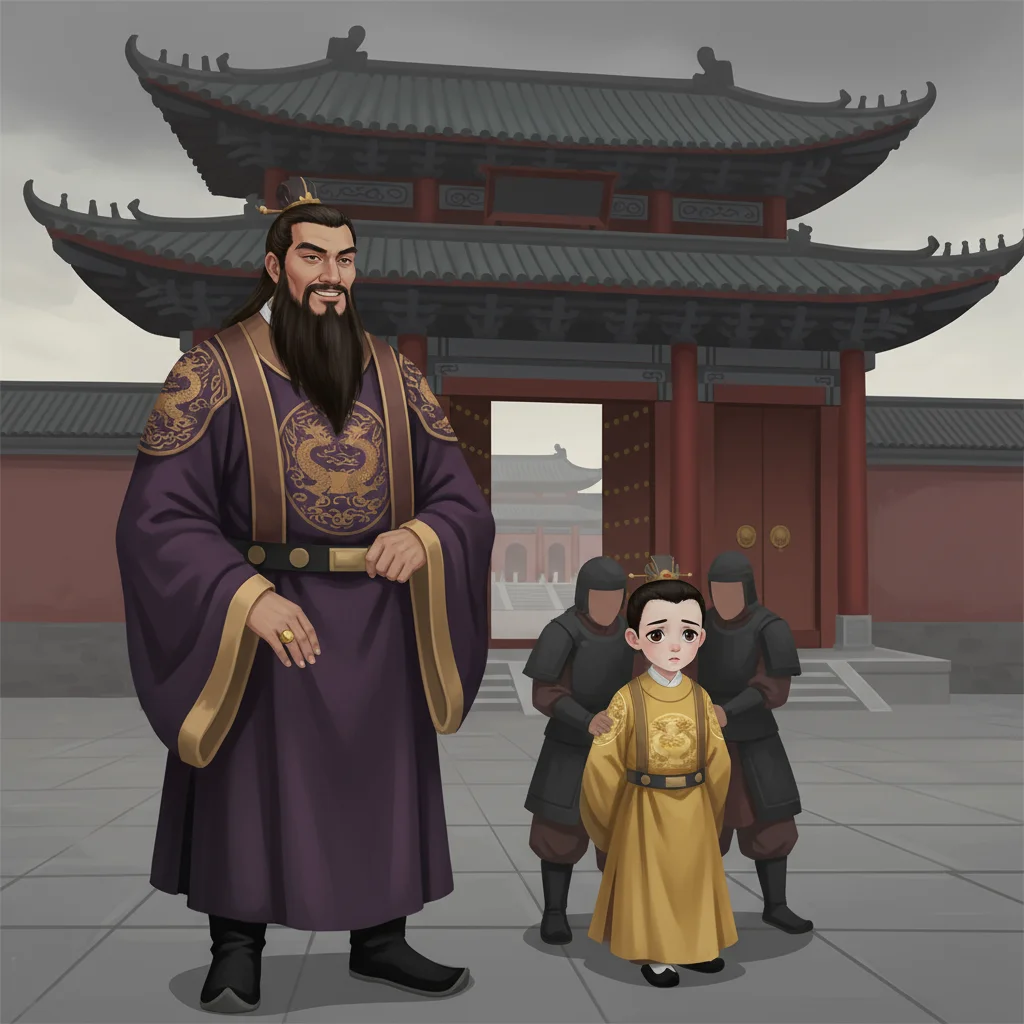 Illustration for: Emperor Liu Bian's Fate