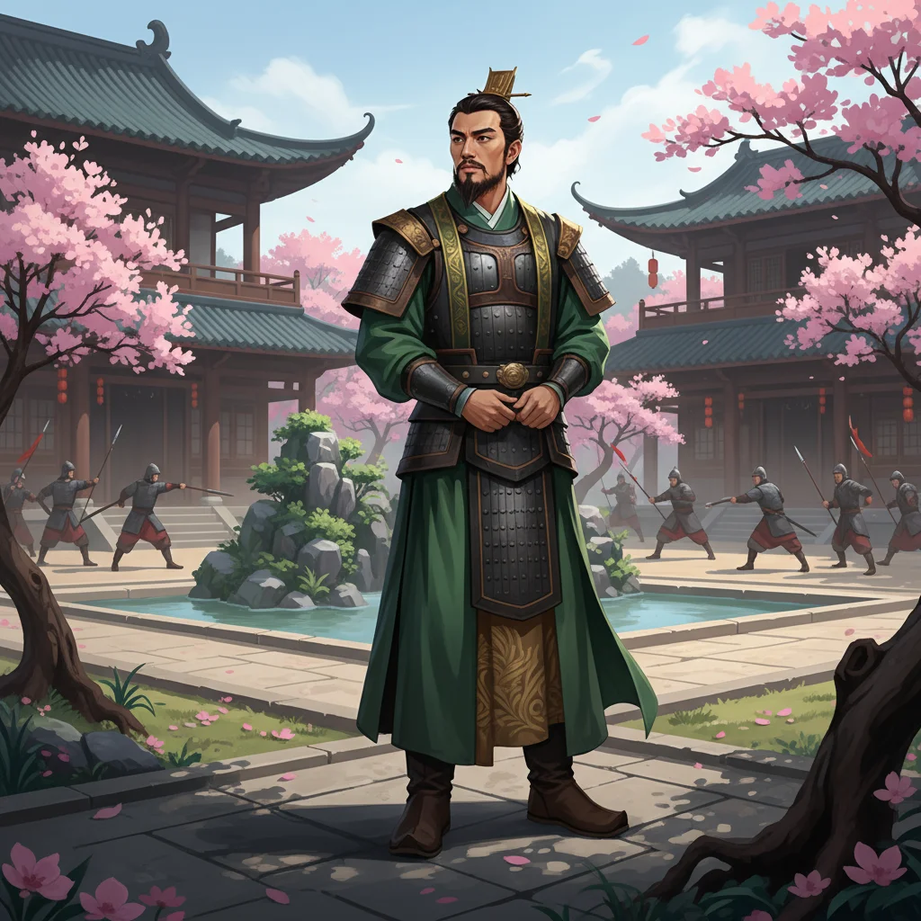 Illustration for: Cao Cao's Brave Stand