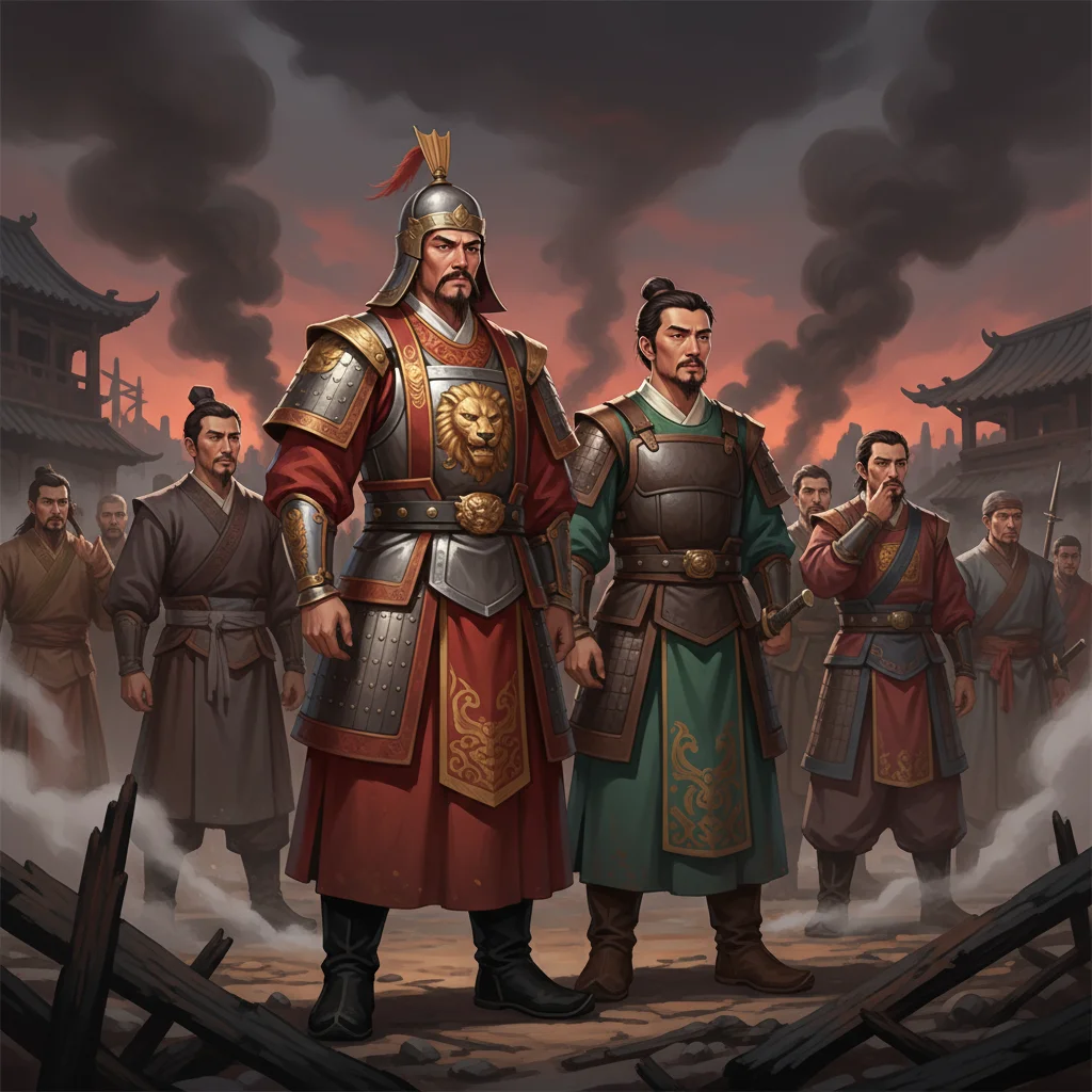 Illustration for: A City of Ashes