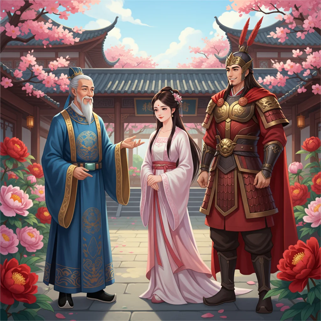 Illustration for: A Promise to Lü Bu