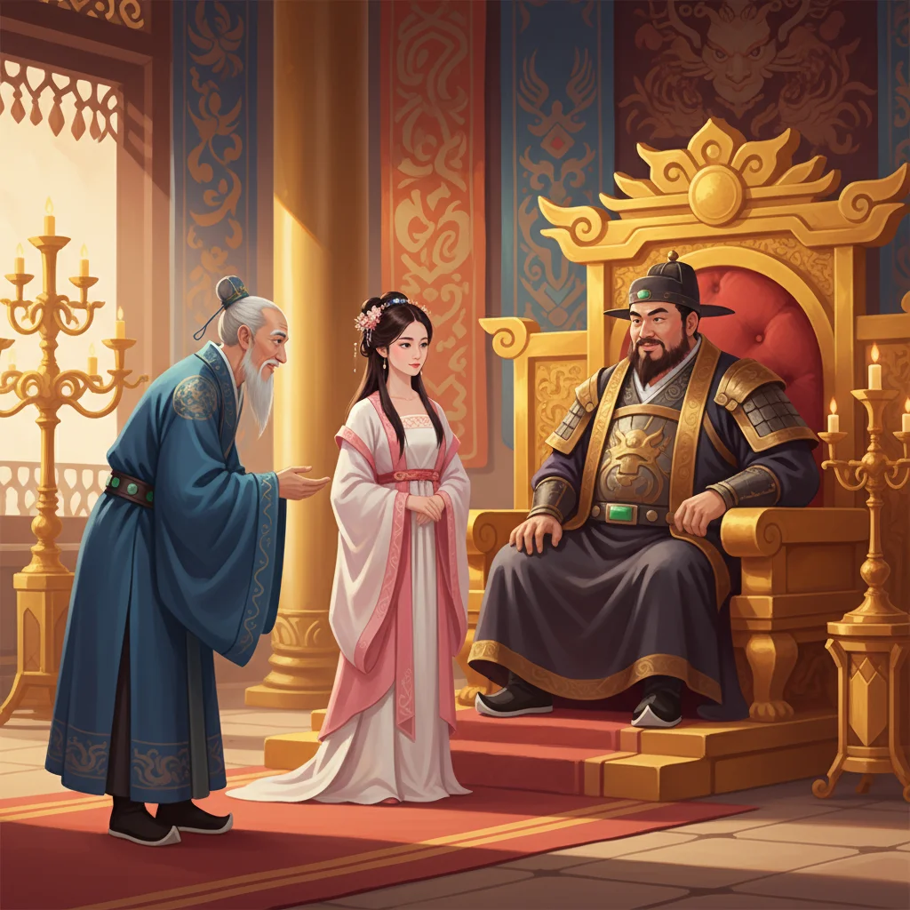 Illustration for: A Gift for Dong Zhuo