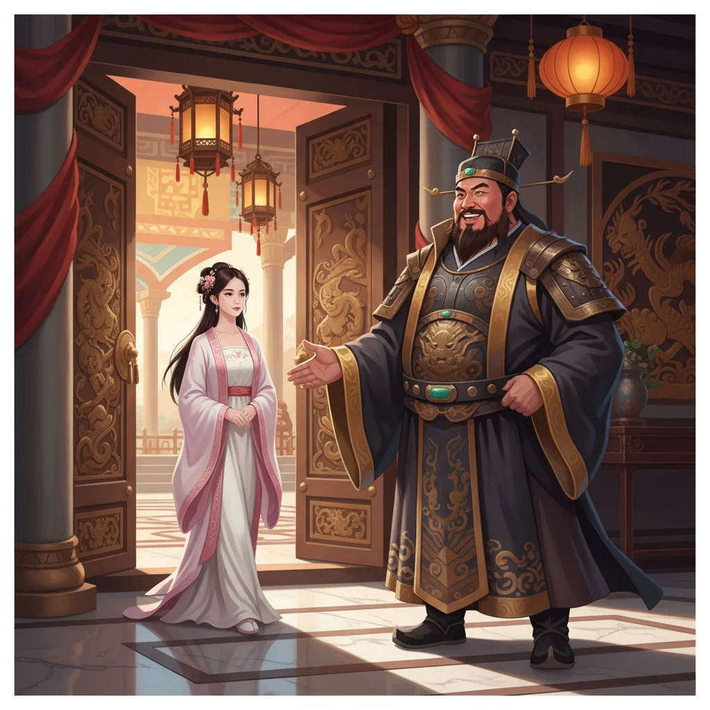 Illustration for: Diao Chan Joins the Household