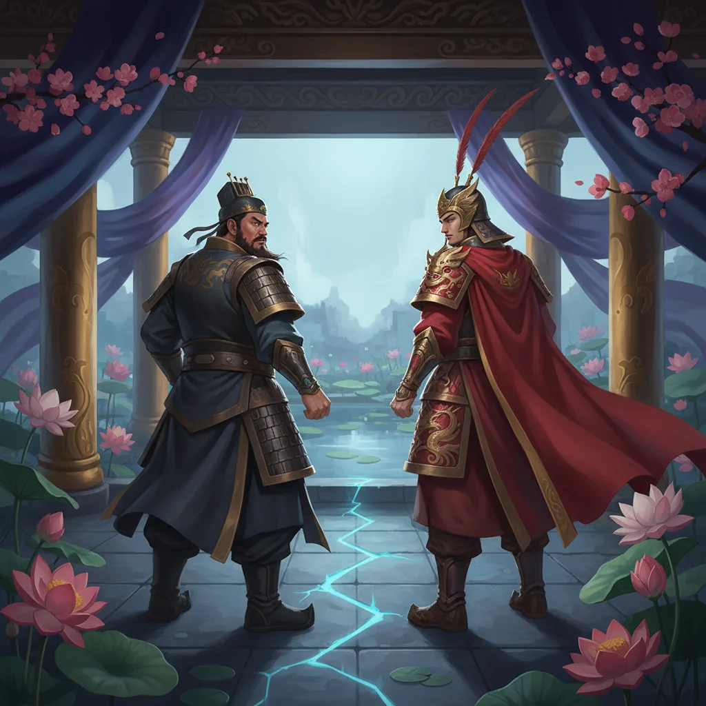 Illustration for: A Broken Friendship