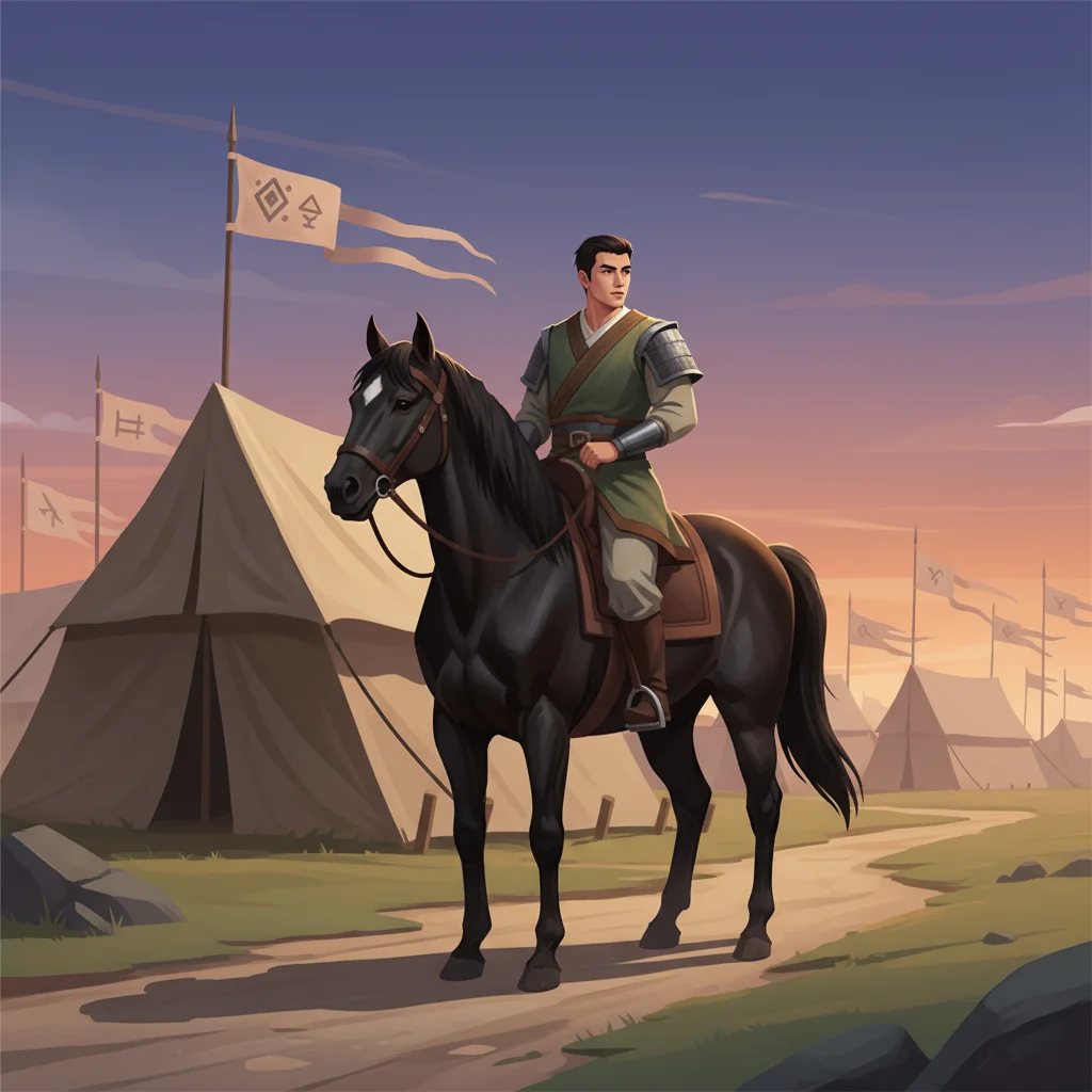 Illustration for: Zhao Yun's Choice