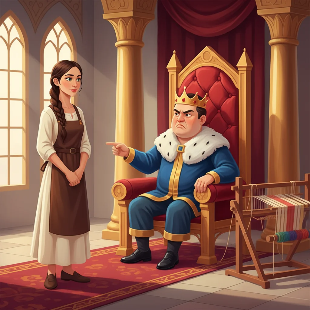 Illustration for: The King Demands