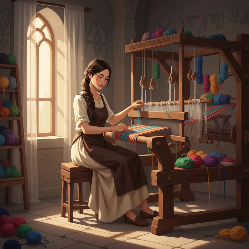 Illustration for: Weaving the Masterpiece