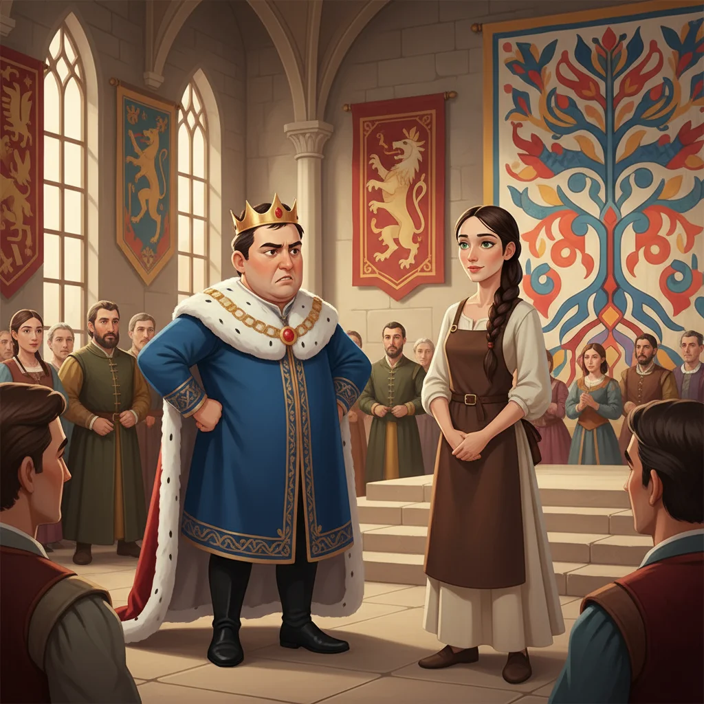 Illustration for: The King's Scowl