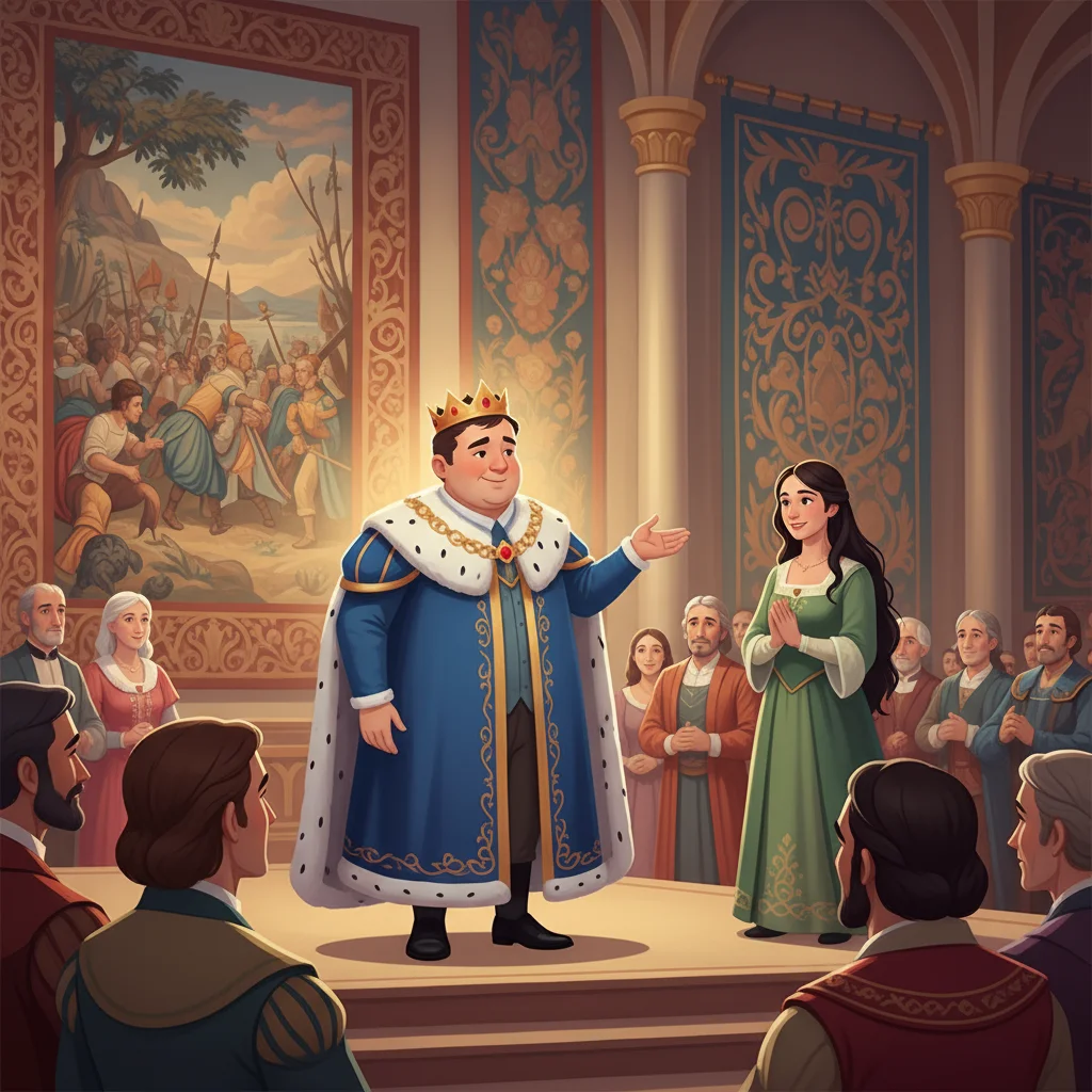 Illustration for: A King's Realization