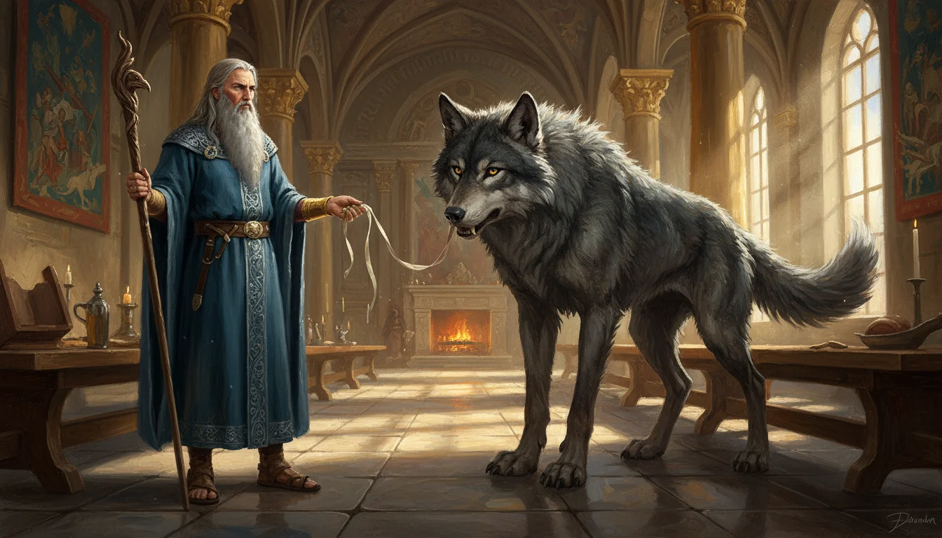 Illustration for: A Challenge for Fenrir