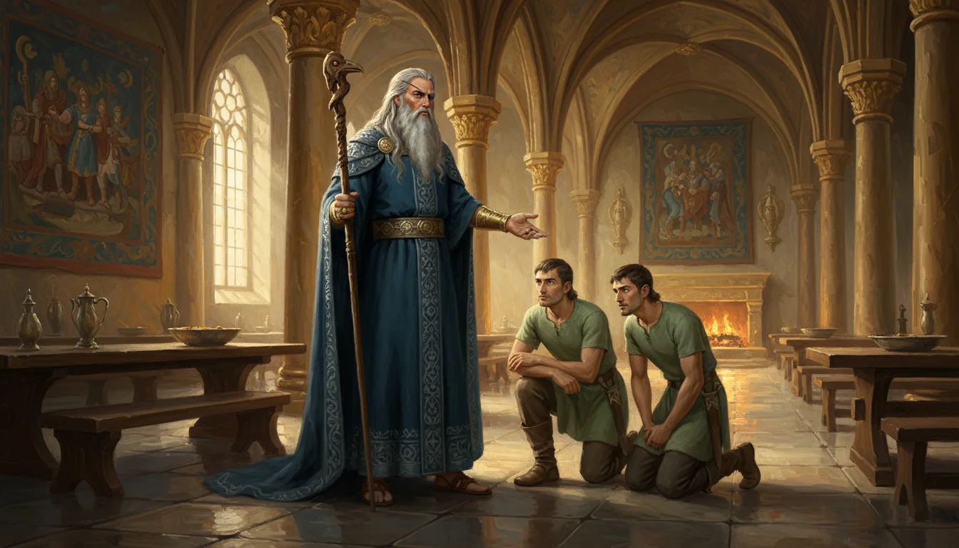 Illustration for: Odin Seeks Help