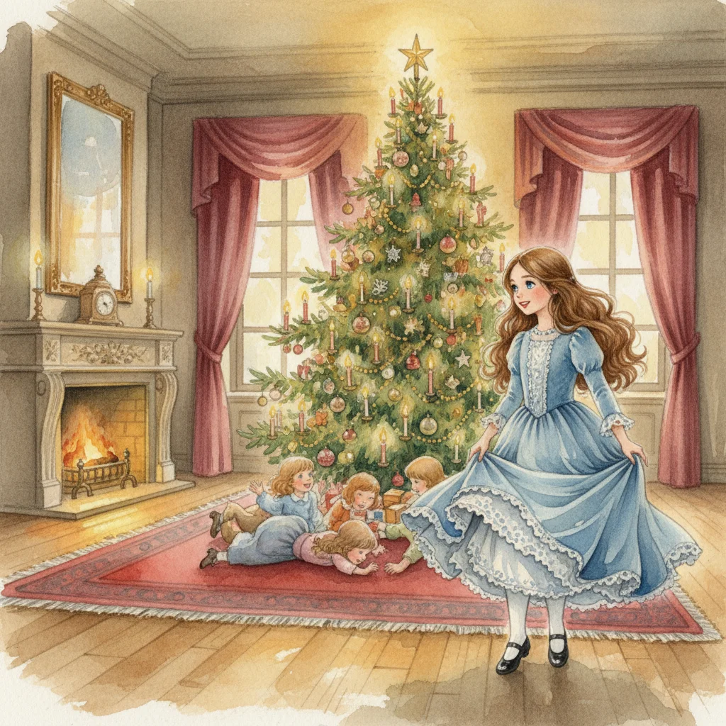 Illustration for: A Cozy Christmas Eve