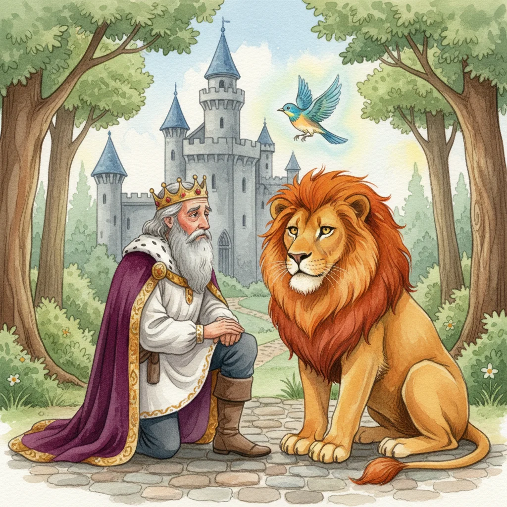 Illustration for: The Lion's Promise