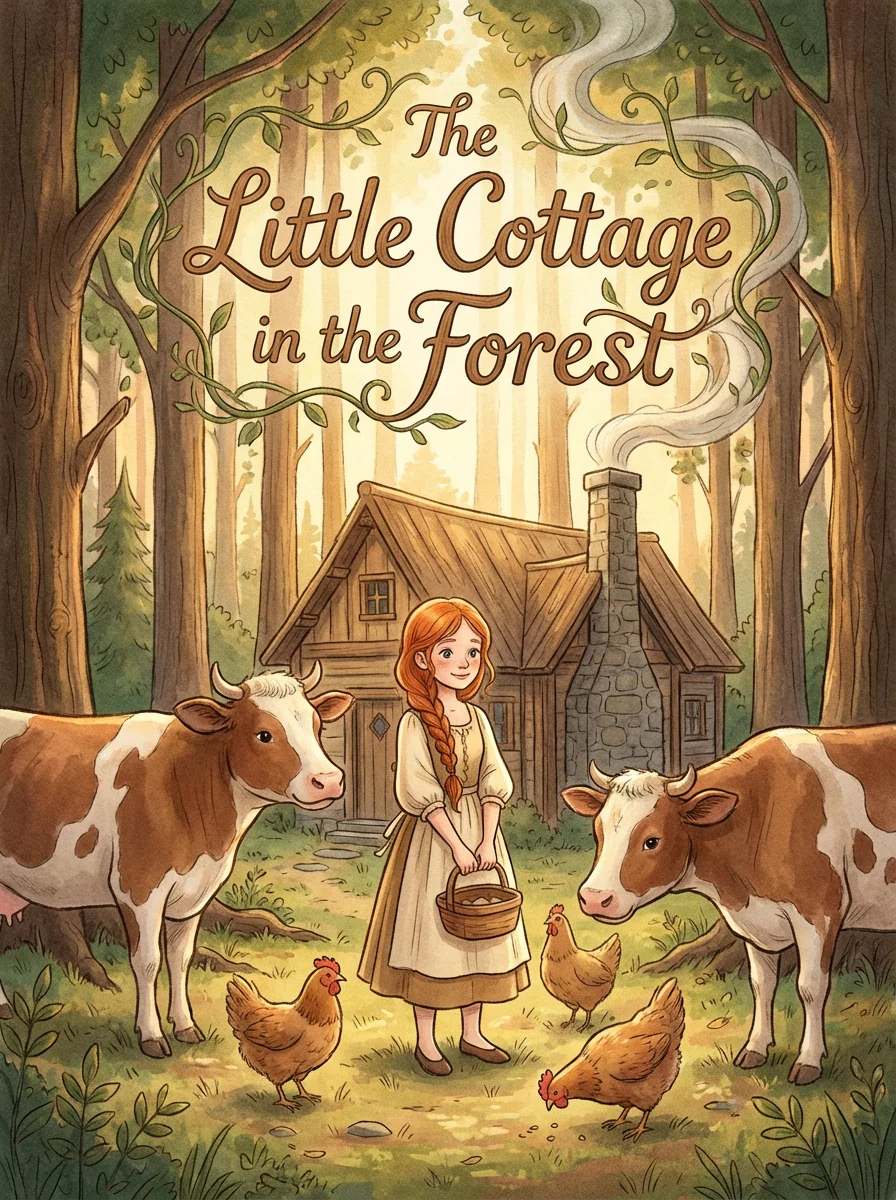 The Little Cottage in the Forest cover