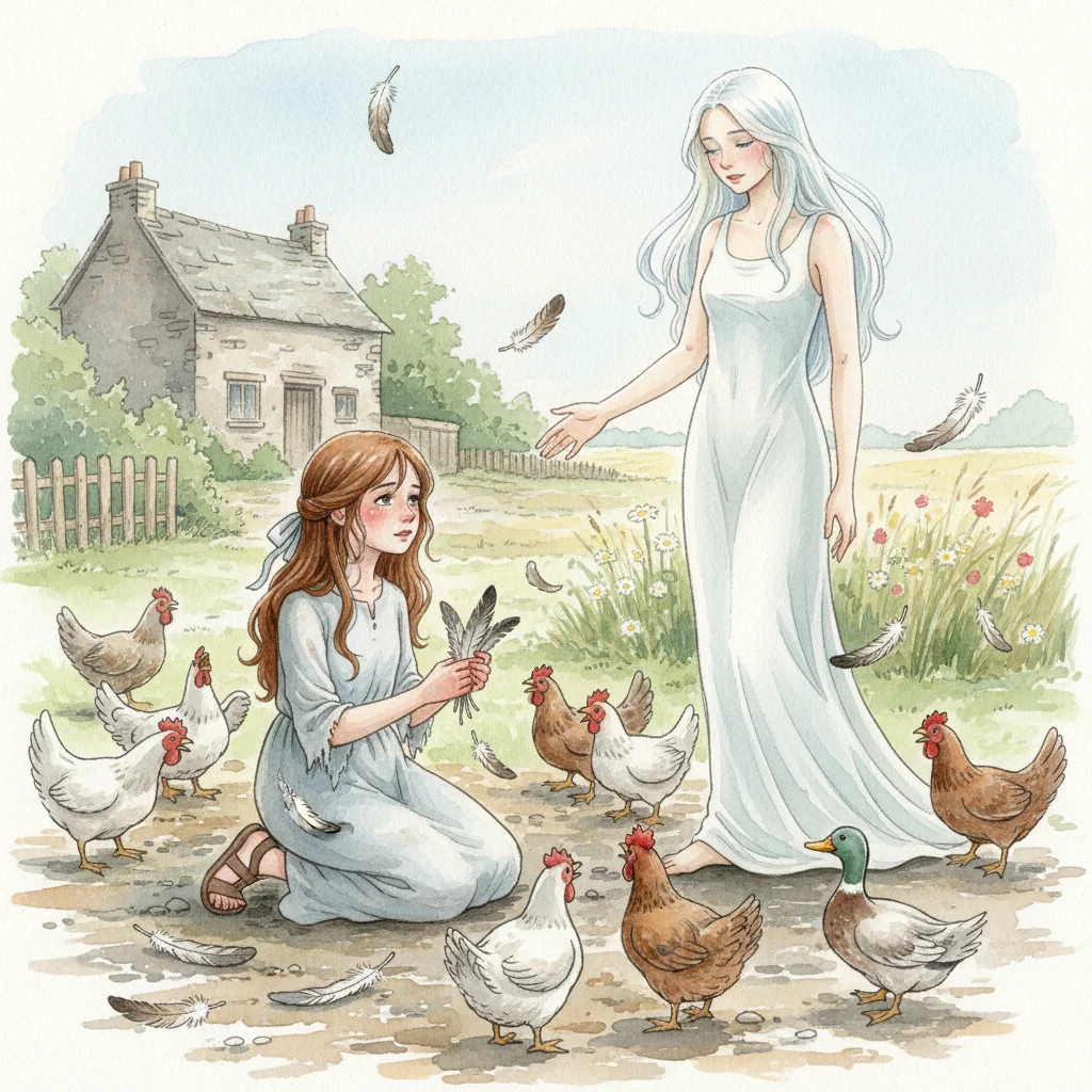 Illustration for: The Feathery Task