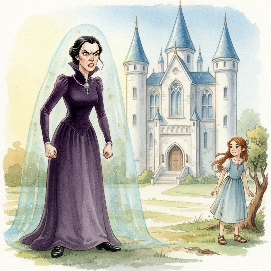 Illustration for: Stepmother's Jealousy