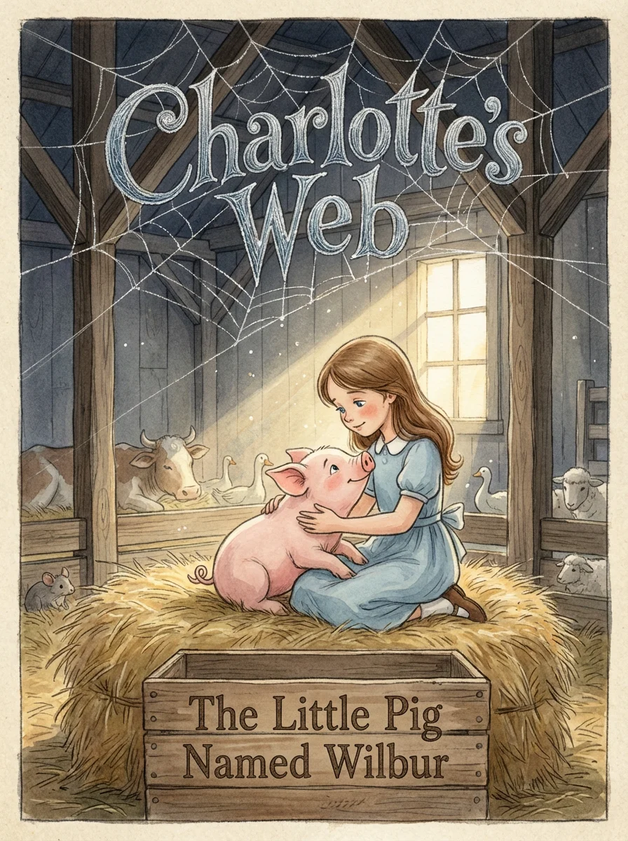Charlotte’s Web vol 1: The Little Pig Named Wilbur - Created with ...