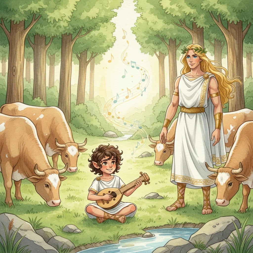 Illustration for: Apollo Arrives