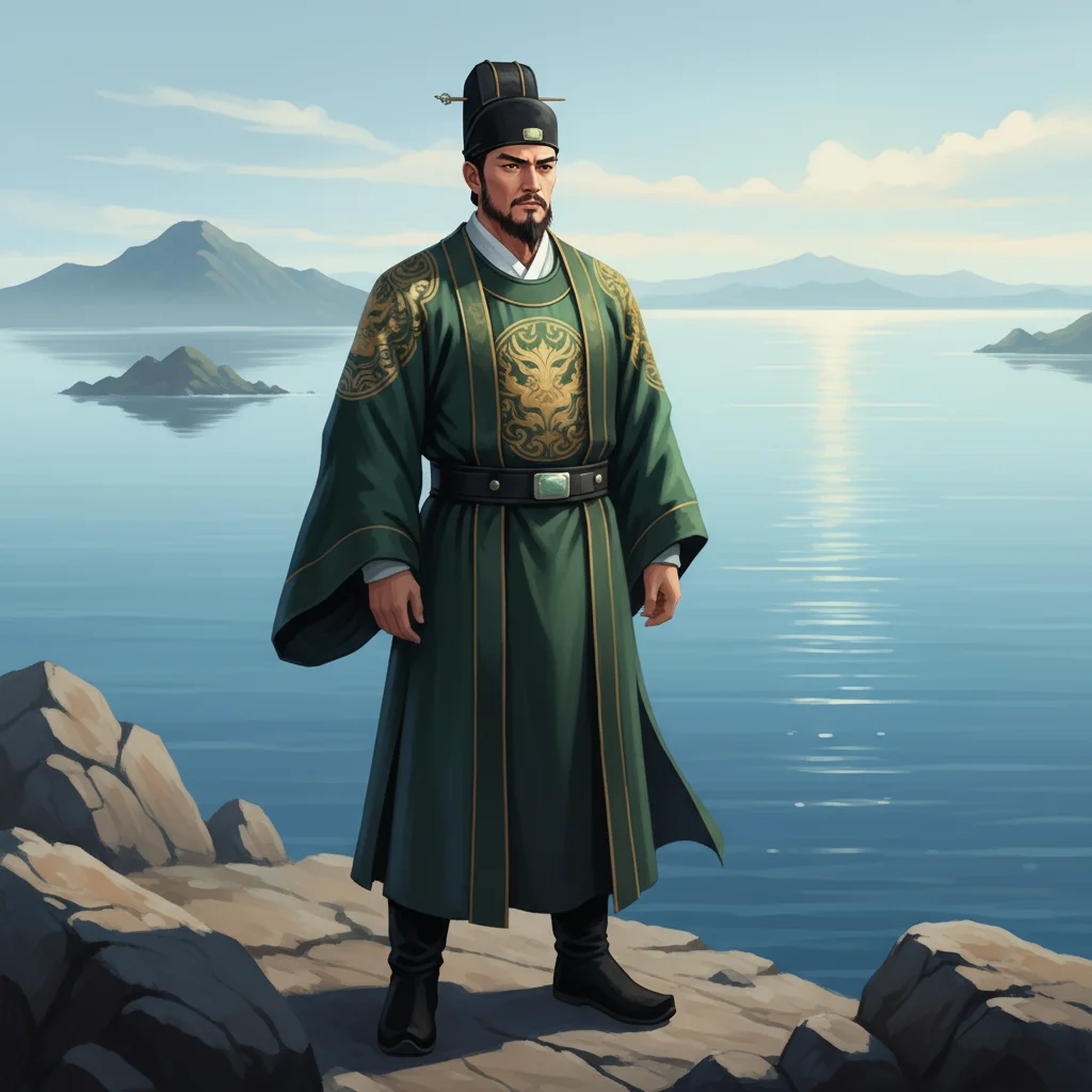 Illustration for: 水何澹澹