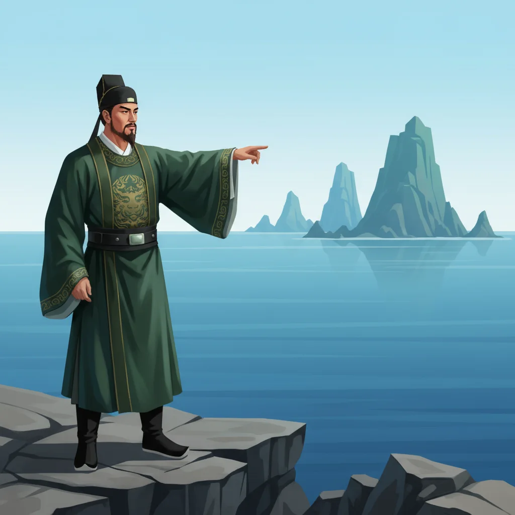 Illustration for: 山岛竦峙