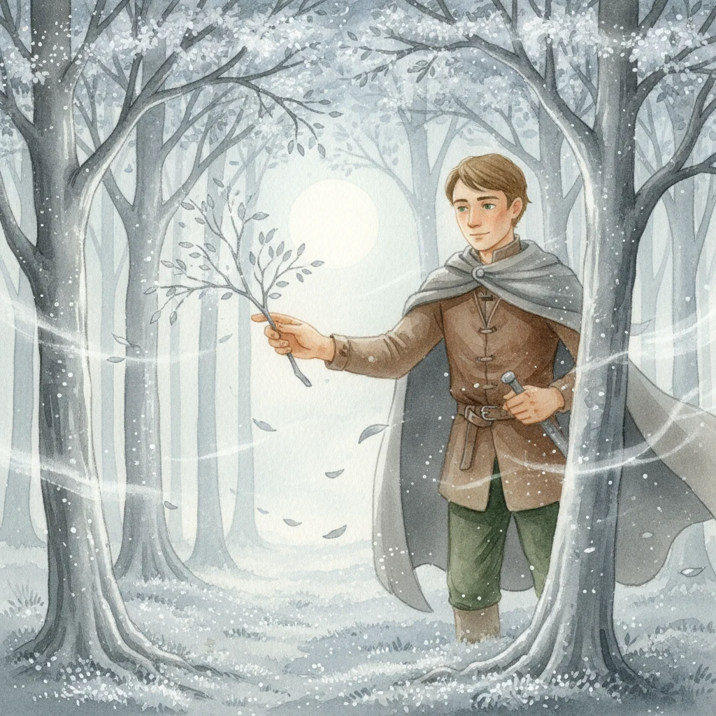 Illustration for: The Silver Forest