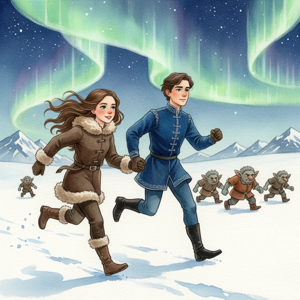 Illustration for: Escape from the Trolls