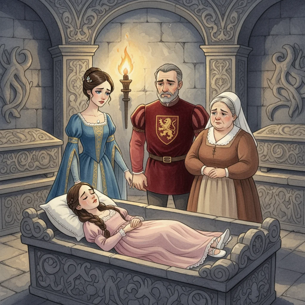 Illustration for: Juliet’s Deep Sleep