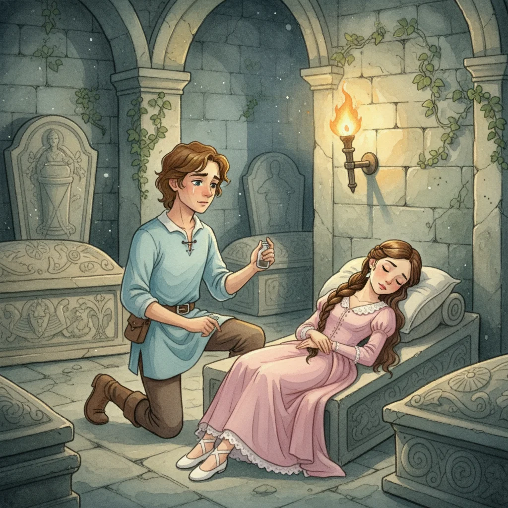 Illustration for: Romeo’s Sad Mistake