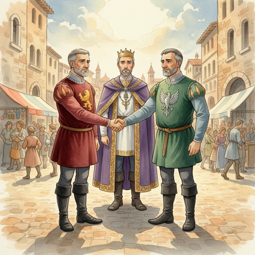 Illustration for: Peace in Verona