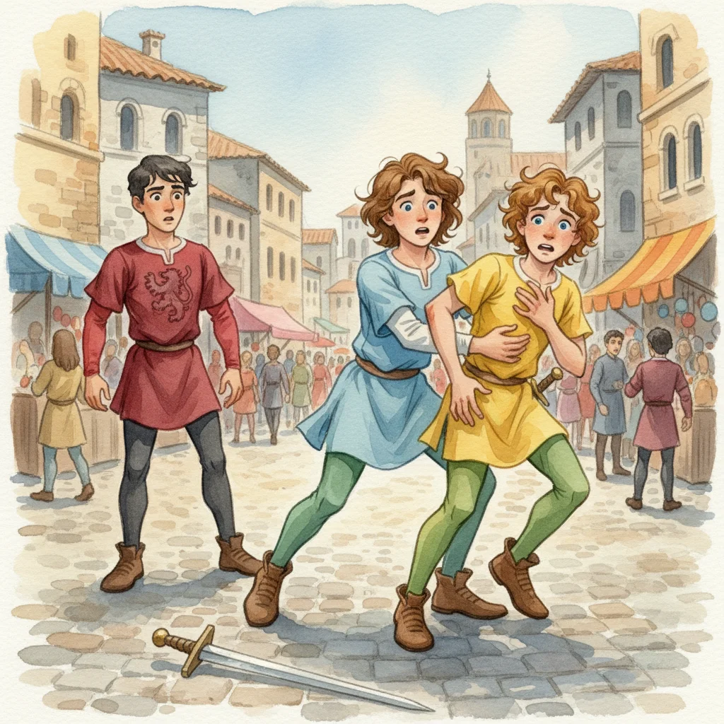 Illustration for: A Sudden Mishap