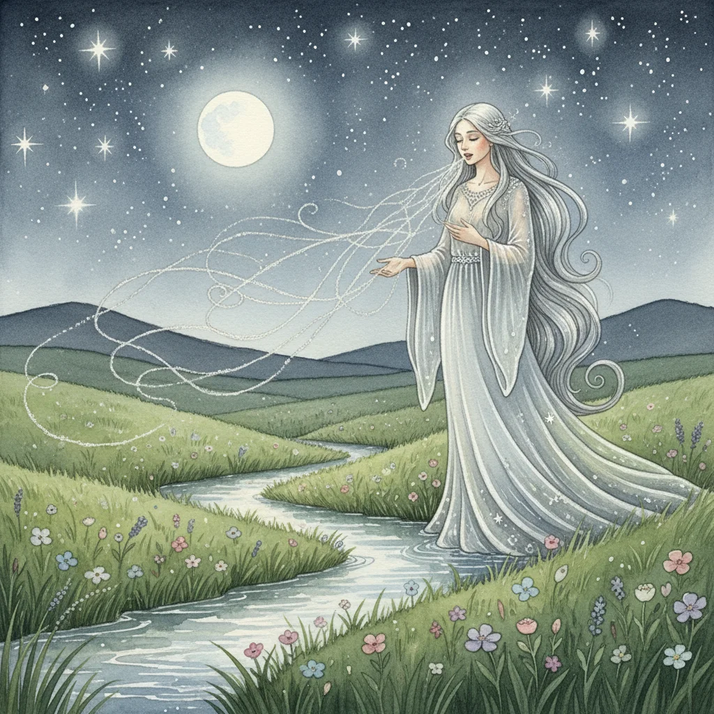 Illustration for: A Silver Song