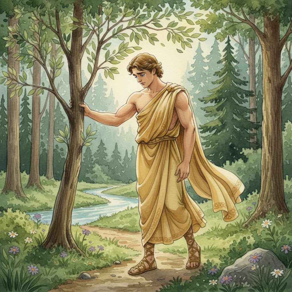 Illustration for: Apollo's Deep Sorrow