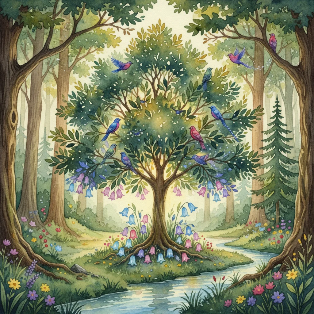 Illustration for: A Magical Laurel Grove