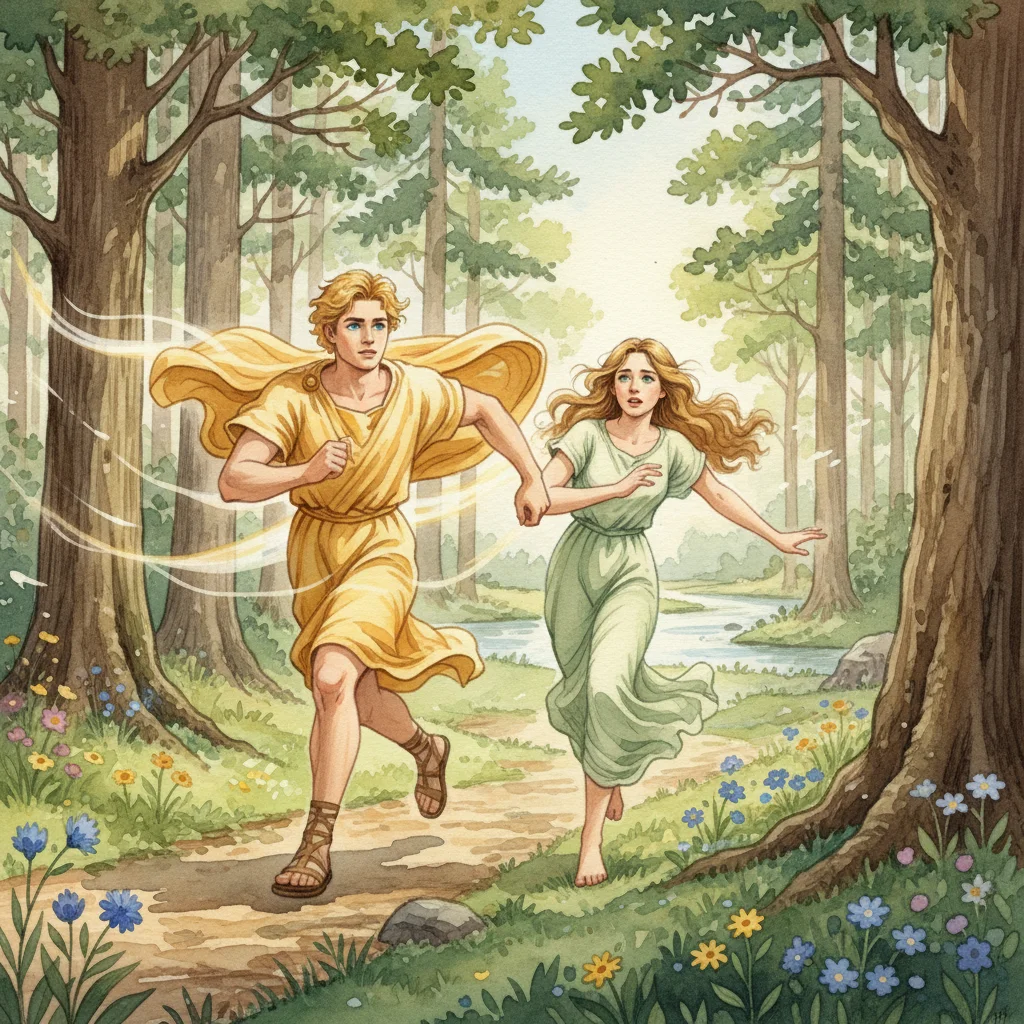 Illustration for: Apollo's Radiant Pursuit