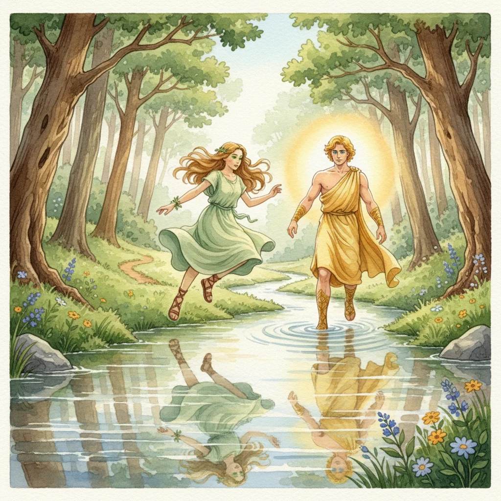 Illustration for: Leaping the Gentle River