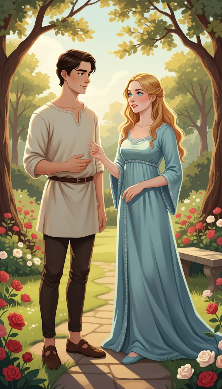 Illustration for: Thou art more lovely and more temperate: