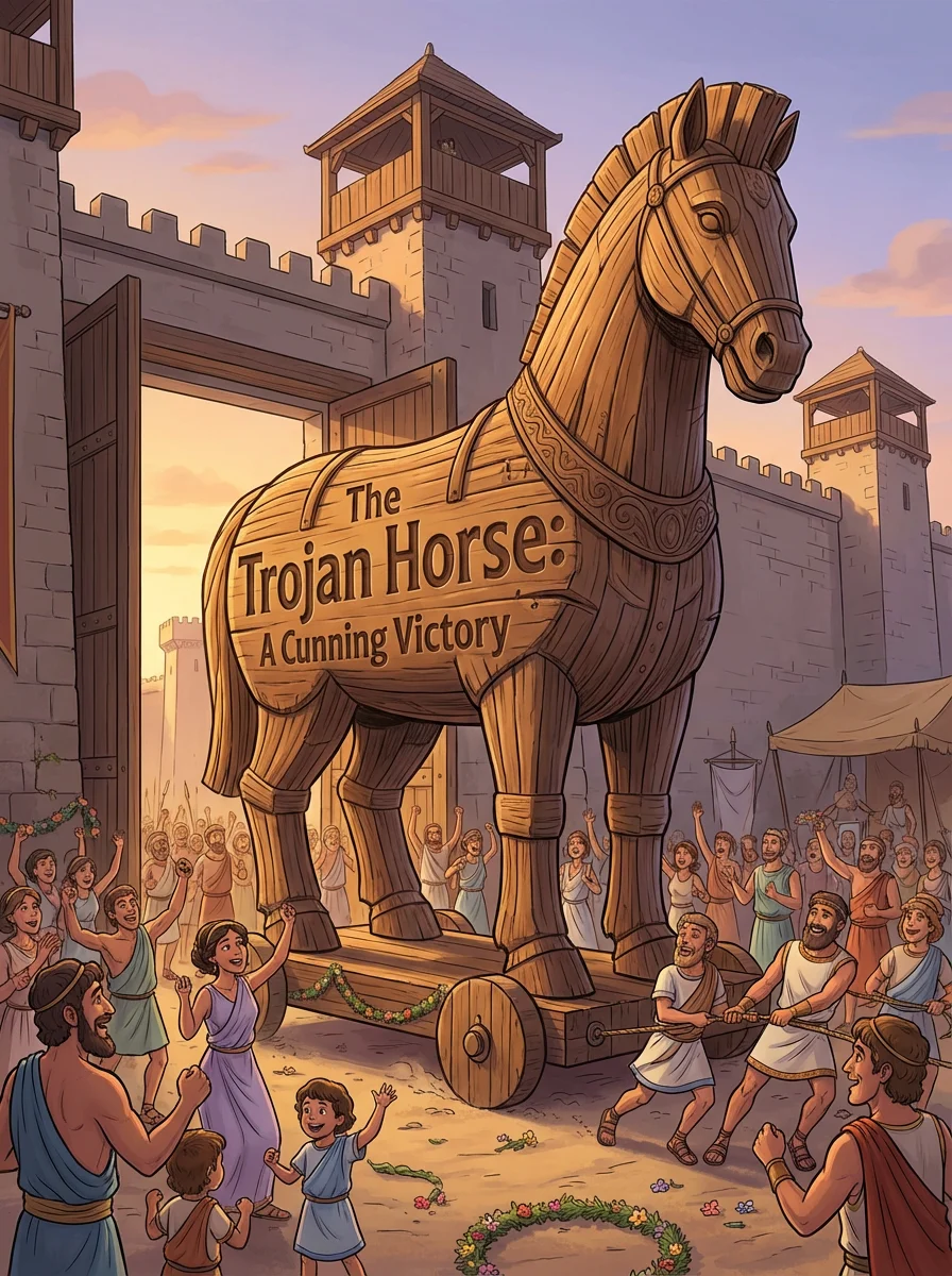 The Trojan Horse: A Cunning Victory cover