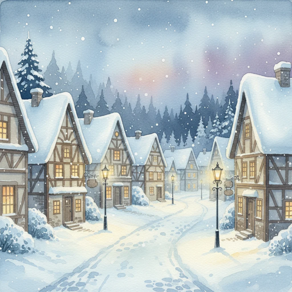 Illustration for: A Quiet Christmas Eve