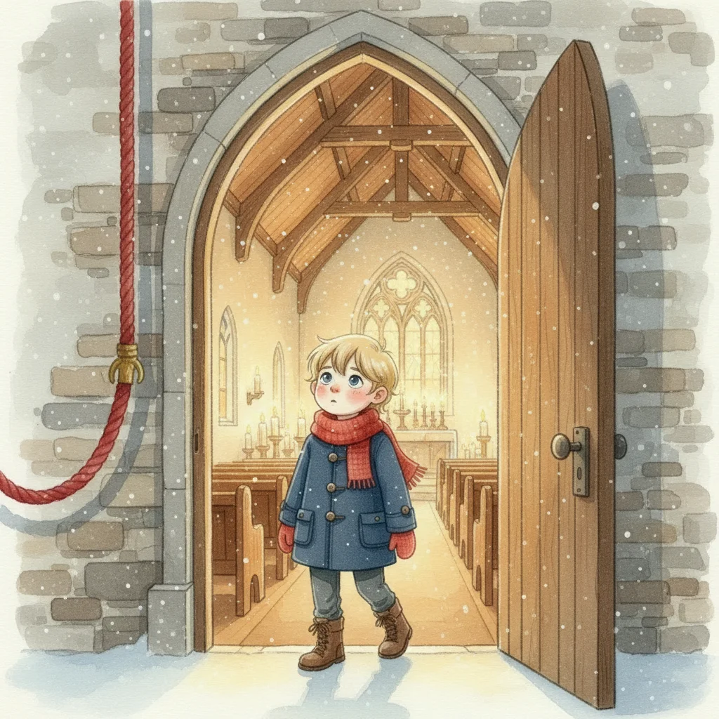 Illustration for: Entering the Chapel