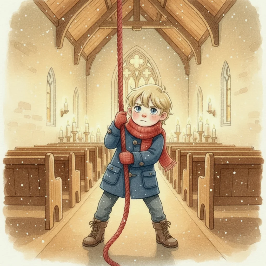 Illustration for: Reaching for the Bell