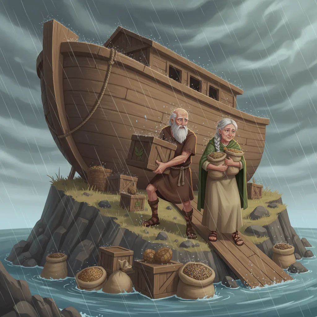 Illustration for: The Great Rain